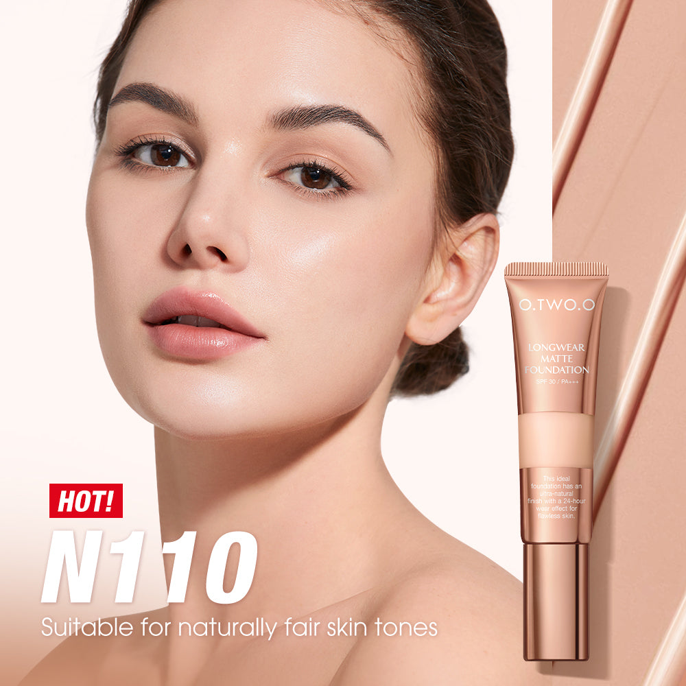 O.TWO.O Transfer Proof Oil Control Matte Foundation