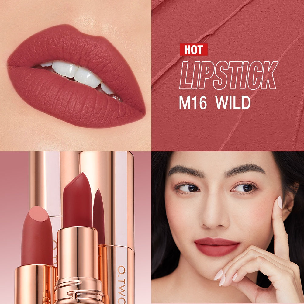 O.TWO.O Chocolate Kiss Transferproof Bullet Lipstick