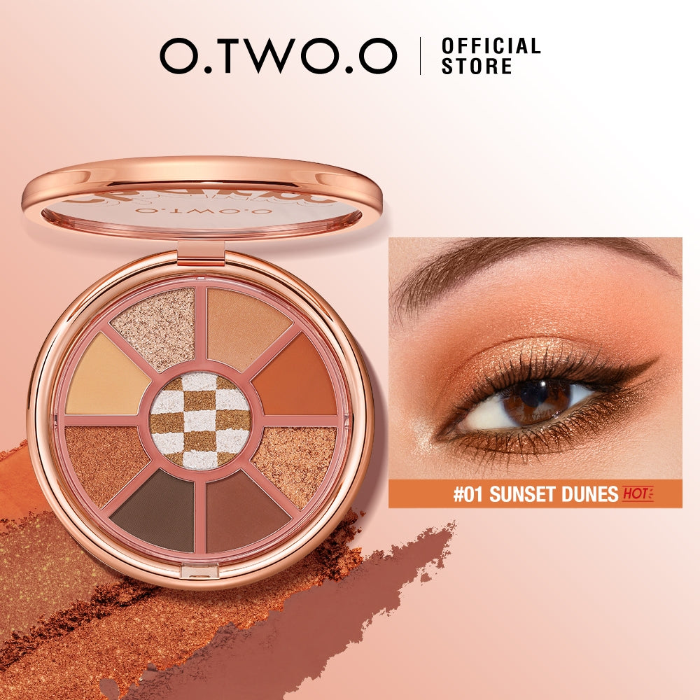 O.TWO.O Four Seasons 9 Color Eyeshadow Palette